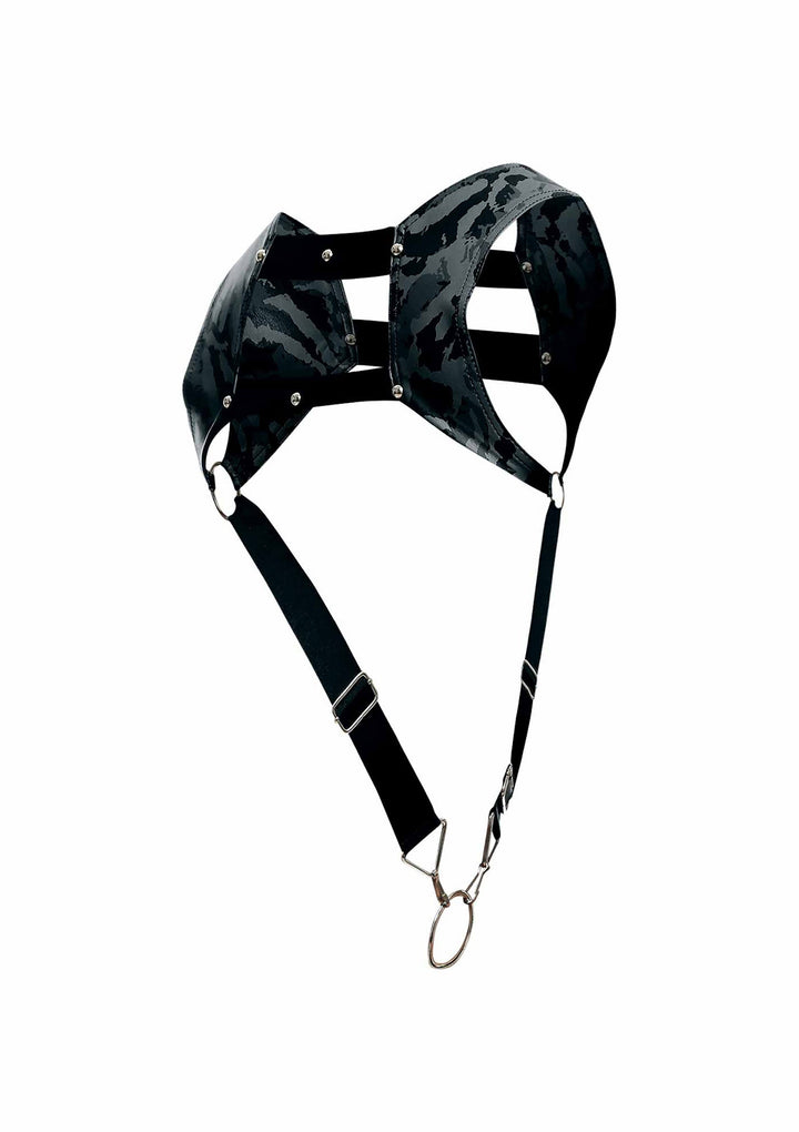 MOB Eroticwear DNGEON Top Cockring Harness