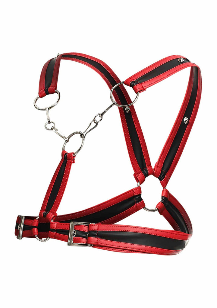 MOB Eroticwear DNGEON Cross Chain Harness