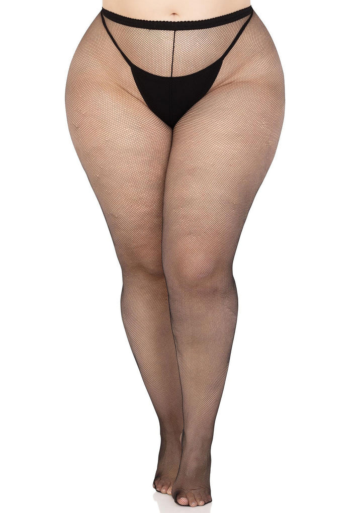 Leg Avenue Plus Elastane Micro Net Tights netpanty