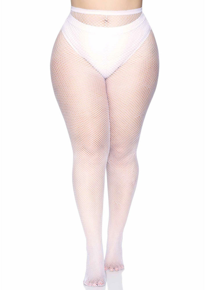 Leg Avenue Plus Fishnet Pantyhose netpanty