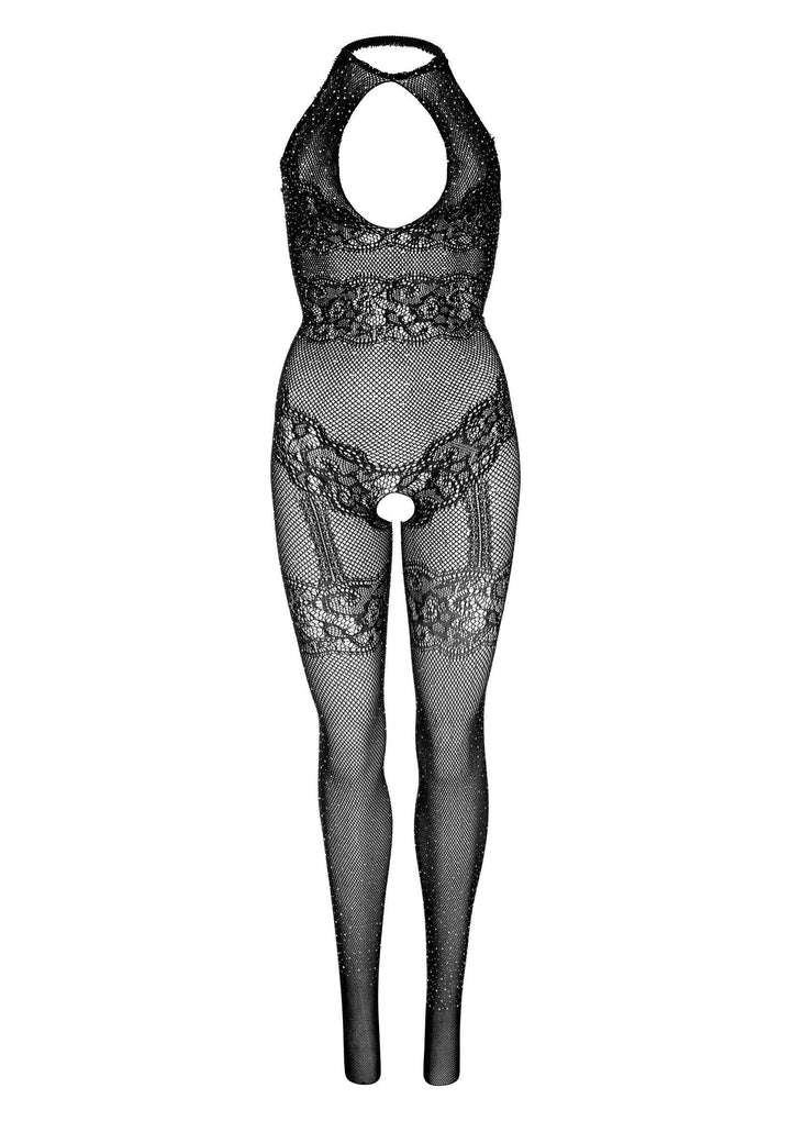 Leg Avenue Glitter Visnet Bodystocking Zwart | Bodystocking - Leg Avenue | SIN&LACE