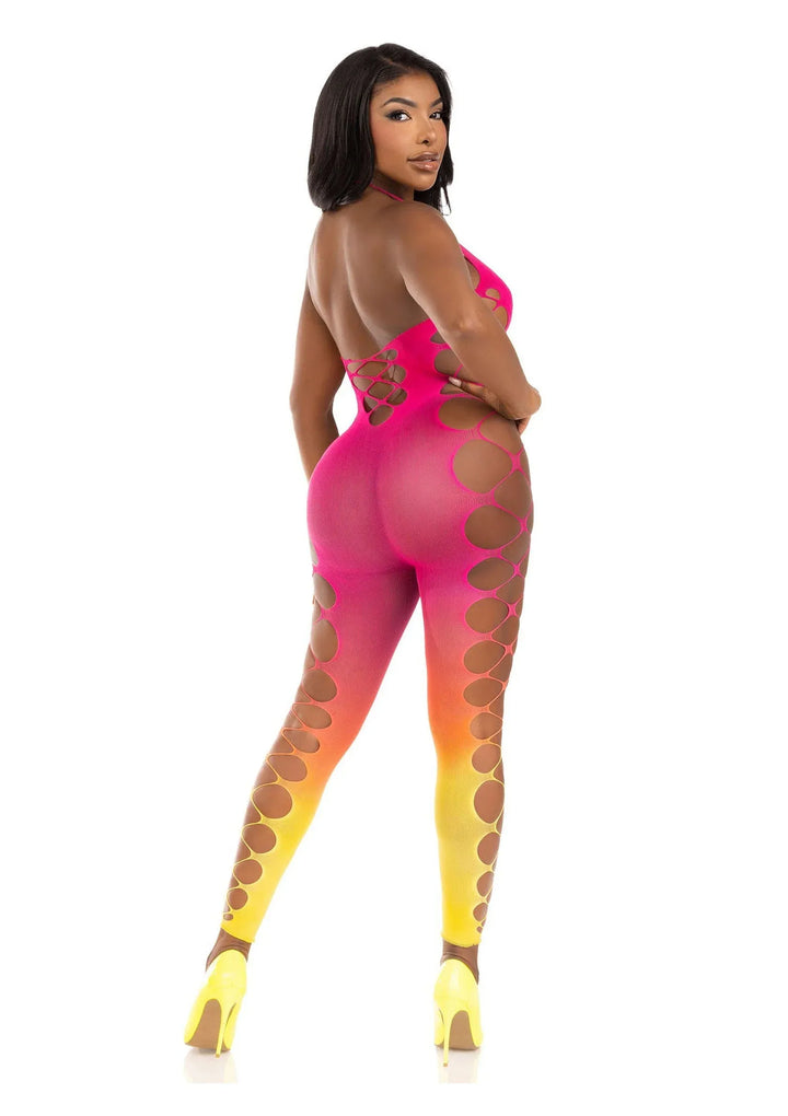 Leg Avenue Ombre Bodystocking Roze | Bodystocking - Leg Avenue | SIN&LACE