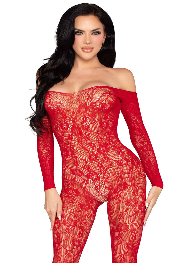 Leg Avenue Kanten lingerie bodystocking | Bodystocking - Leg Avenue | SIN&LACE