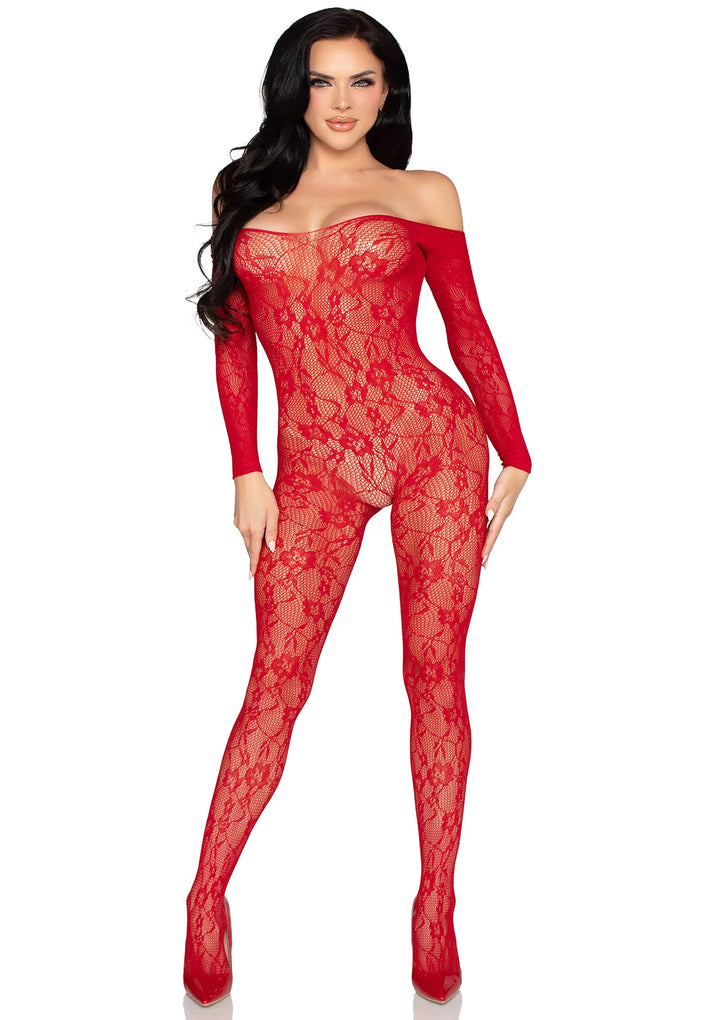 Leg Avenue Kanten lingerie bodystocking | Bodystocking - Leg Avenue | SIN&LACE
