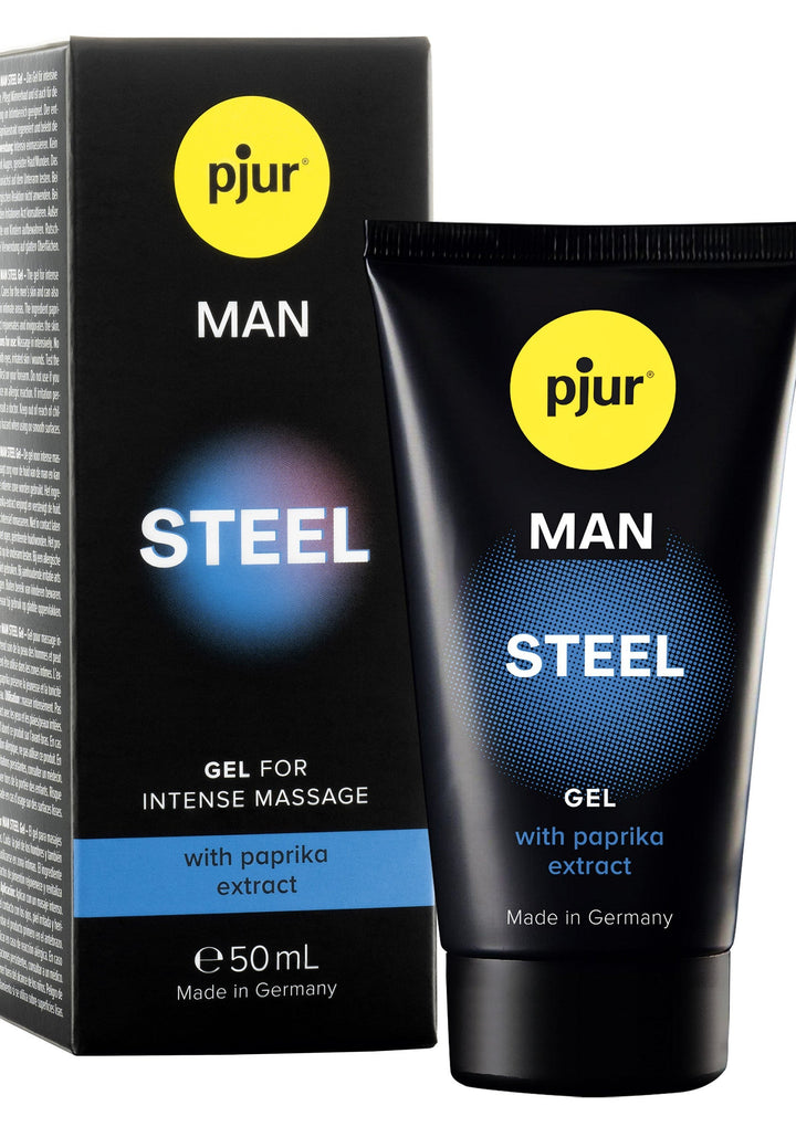 pjur Man Steel Gel 50 ml | Voor hem - Erectiemiddelen - pjur | SIN&LACE