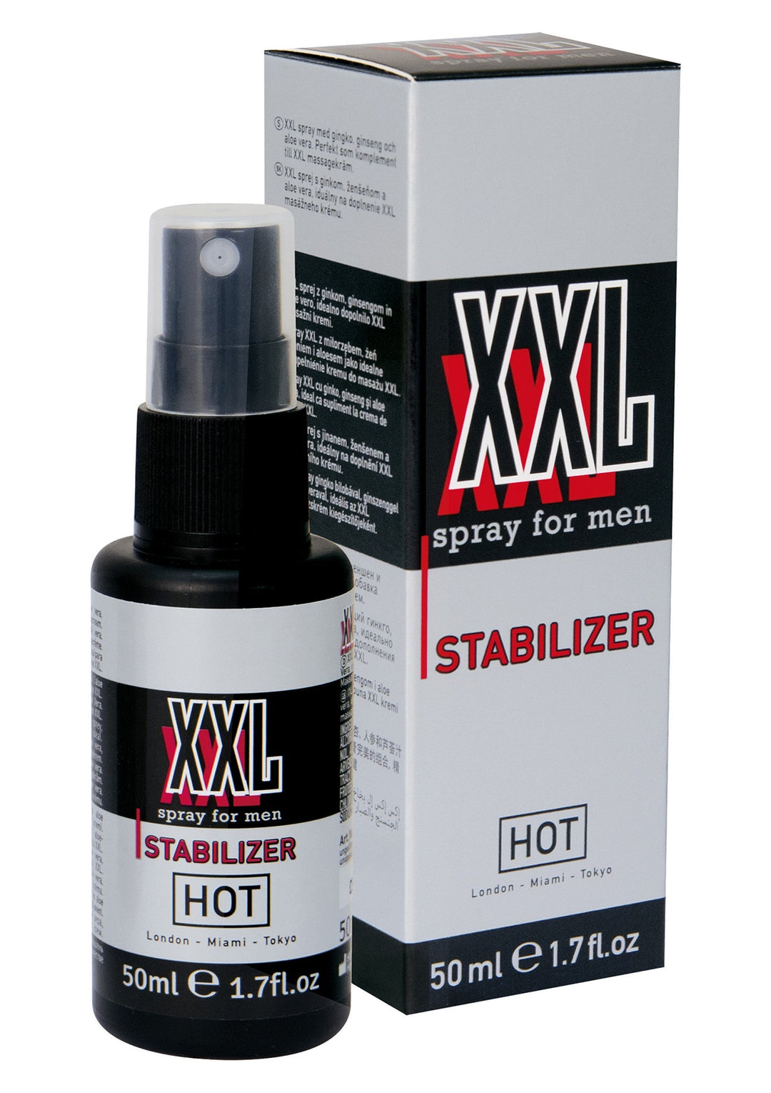 HOT XXL Spray For Men 50 ml | Voor hem - Lustopwekkers - HOT | SIN&LACE