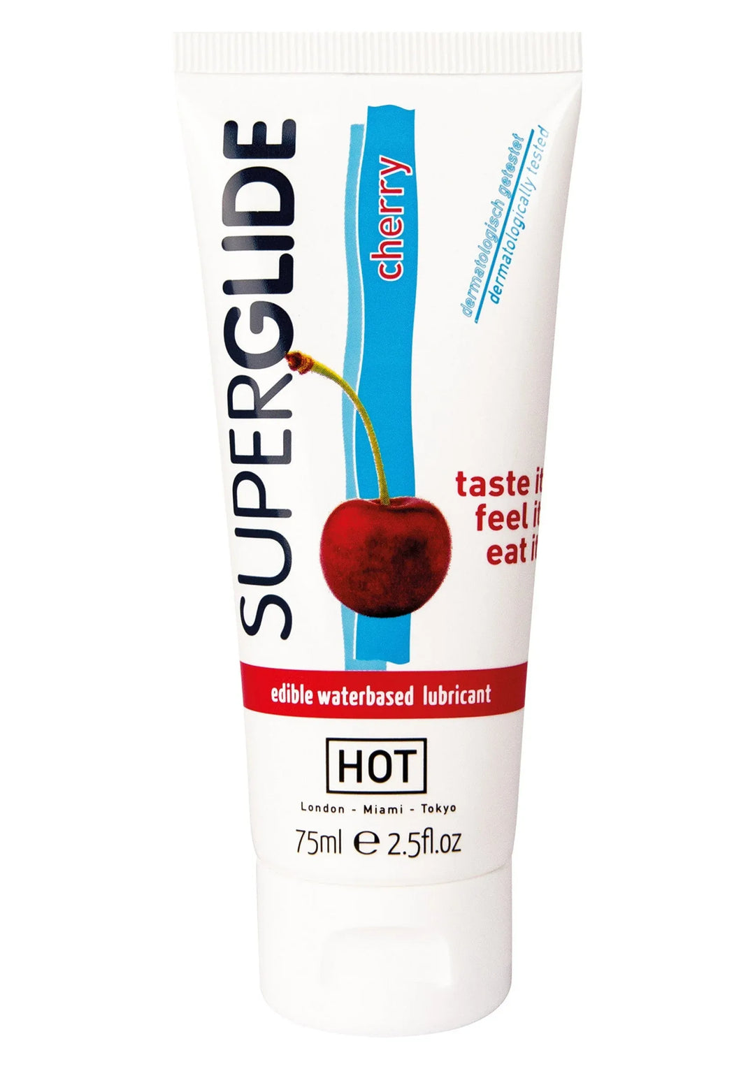 HOT Superglide Edible Glijmiddel 75 ml | Glijmiddel - HOT | SIN&LACE