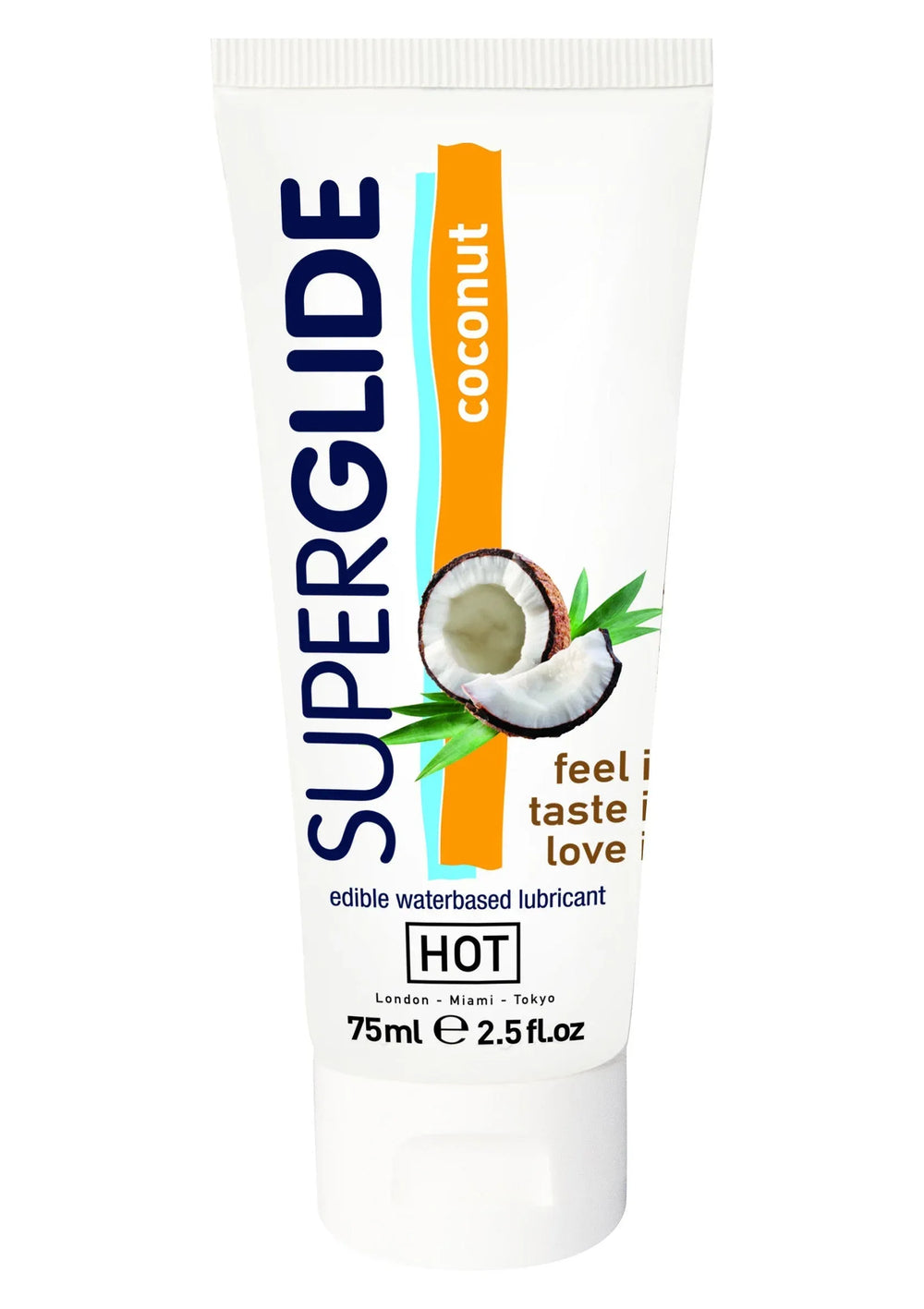 HOT Superglide Edible Glijmiddel 75 ml | Glijmiddel - HOT | SIN&LACE