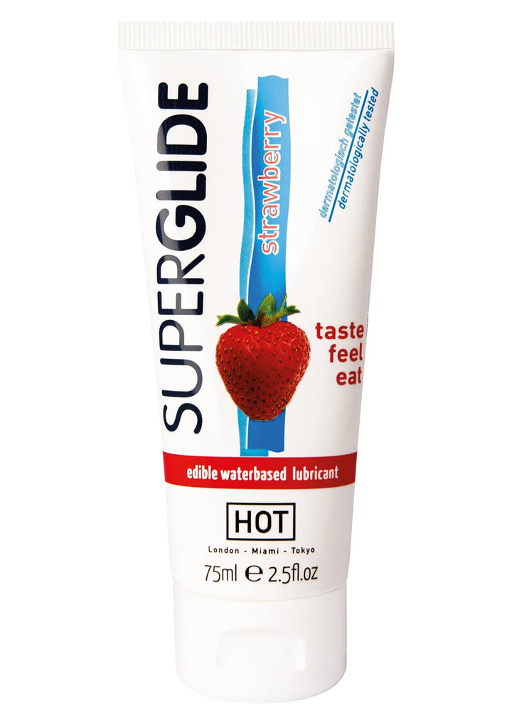HOT Superglide Edible Glijmiddel 75 ml | Glijmiddel - HOT | SIN&LACE