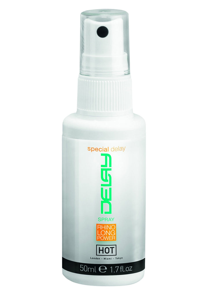HOT Rhino Long Power Delay Spray 50 ml | Voor hem - Klaarkomen uitstellen - HOT | SIN&LACE