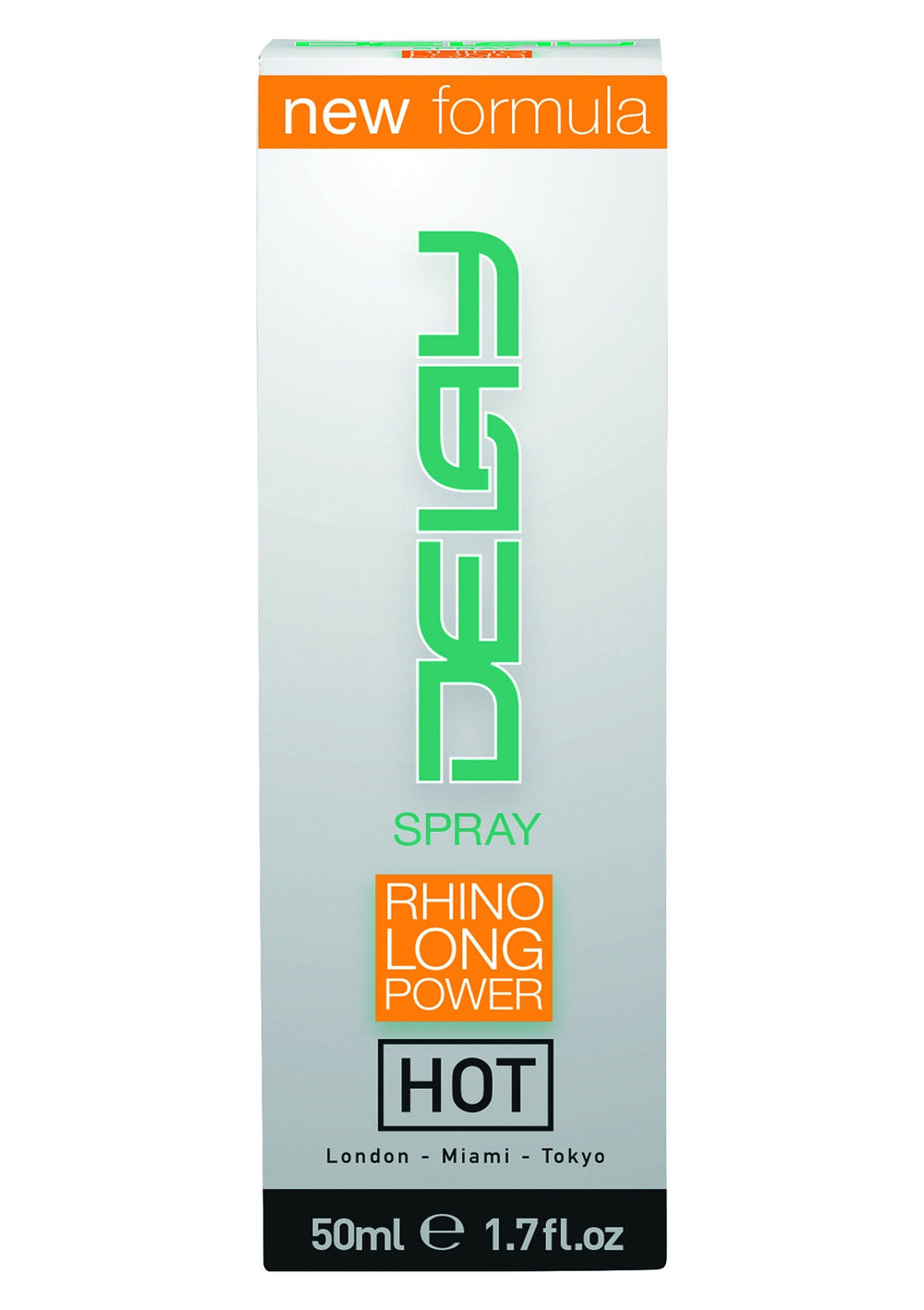 HOT Rhino Long Power Delay Spray 50 ml | Voor hem - Klaarkomen uitstellen - HOT | SIN&LACE