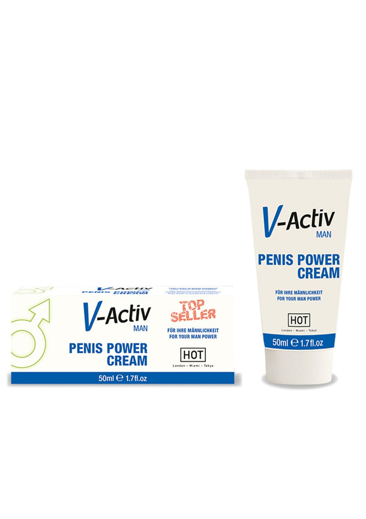 HOT V-Activ Penis Power Cream 50 ml | Voor hem - Erectiemiddelen - HOT | SIN&LACE