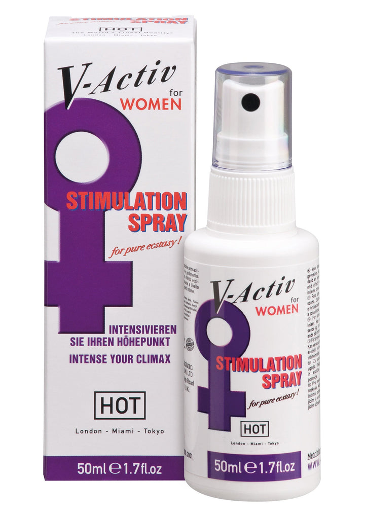 HOT V-Activ Woman Stimulating Spray 50 ml | Voor haar - Lustopwekkers - HOT | SIN&LACE