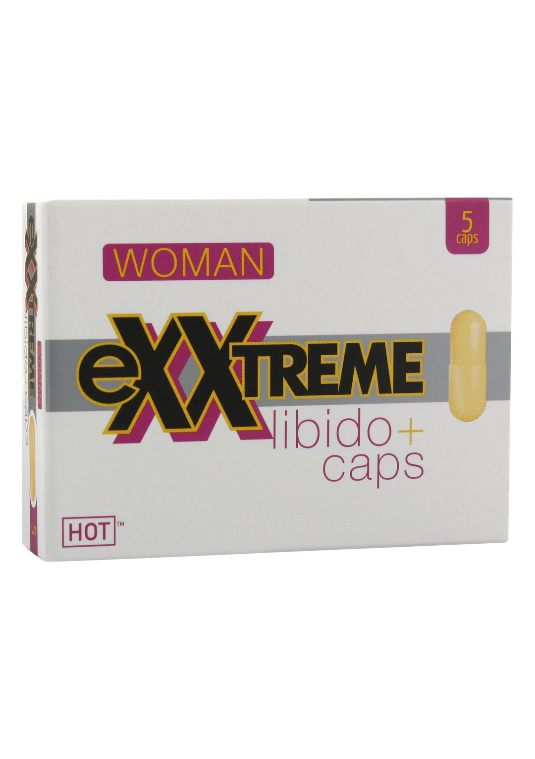 HOT Exxtreme Woman Libido Caps 5 pcs | Voor haar - Lustopwekkers - HOT | SIN&LACE