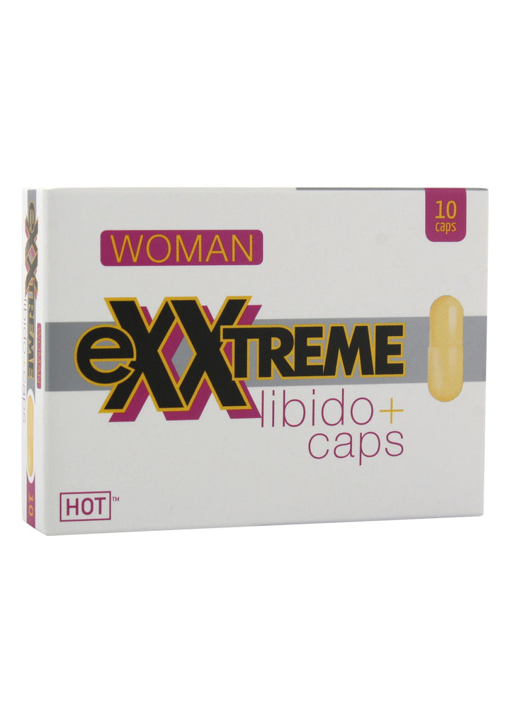 HOT Exxtreme Woman Libido Caps 10 pcs | Voor haar - Lustopwekkers - HOT | SIN&LACE