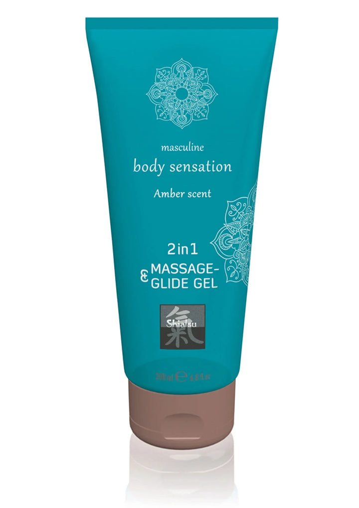 HOT Shiatsu 2 in 1 Massage & Glide Gel | Glijmiddel - HOT | SIN&LACE
