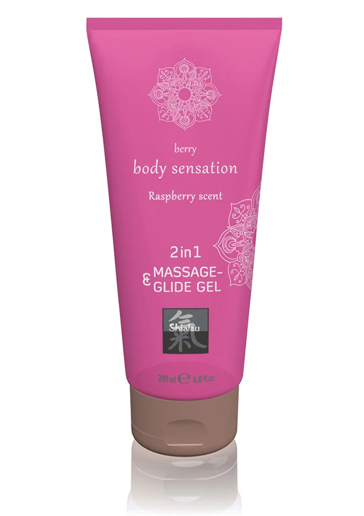HOT Shiatsu 2 in 1 Massage & Glide Gel | Glijmiddel - HOT | SIN&LACE