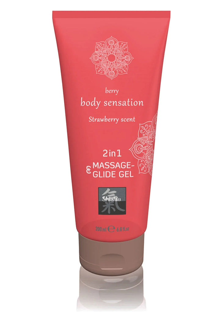 HOT Shiatsu 2 in 1 Massage & Glide Gel | Glijmiddel - HOT | SIN&LACE
