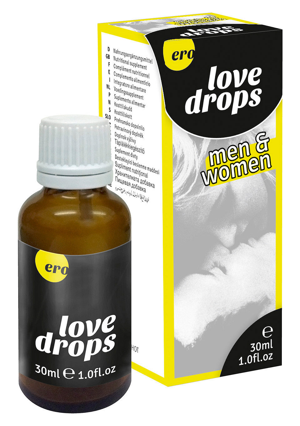 HOT Love Druppels Men & Women 30 ml | Voor haar - Lustopwekkers - HOT | SIN&LACE