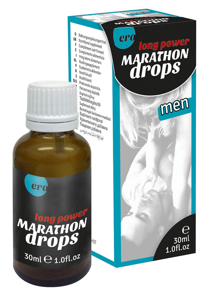 HOT Marathon Druppels Men 30 ml | Voor hem - Lustopwekkers - HOT | SIN&LACE
