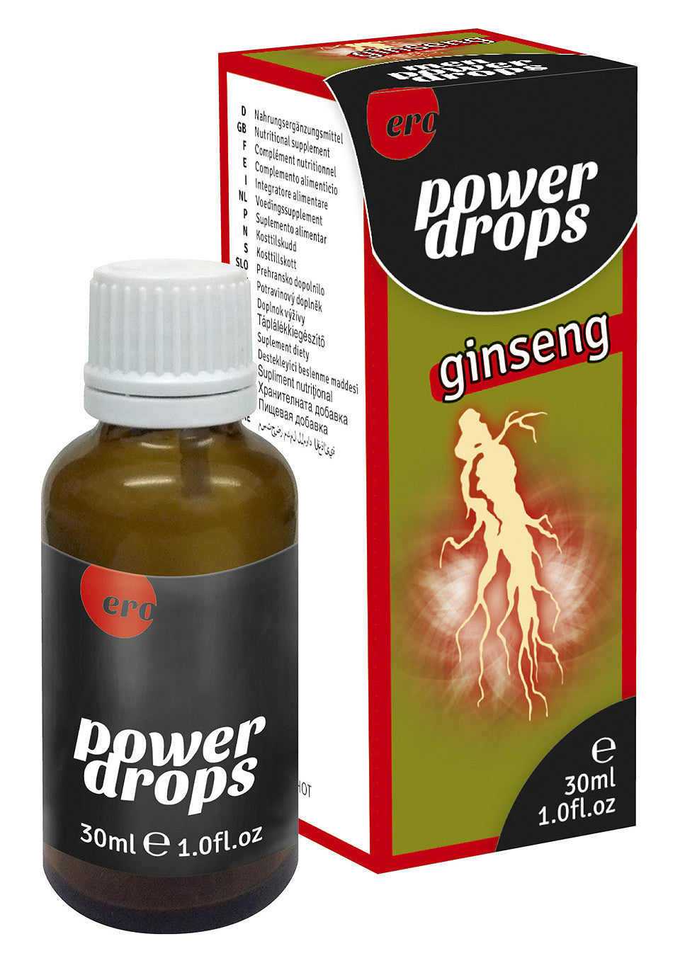 HOT Power Ginseng Druppels Men 30 ml | Voor hem - Lustopwekkers - HOT | SIN&LACE