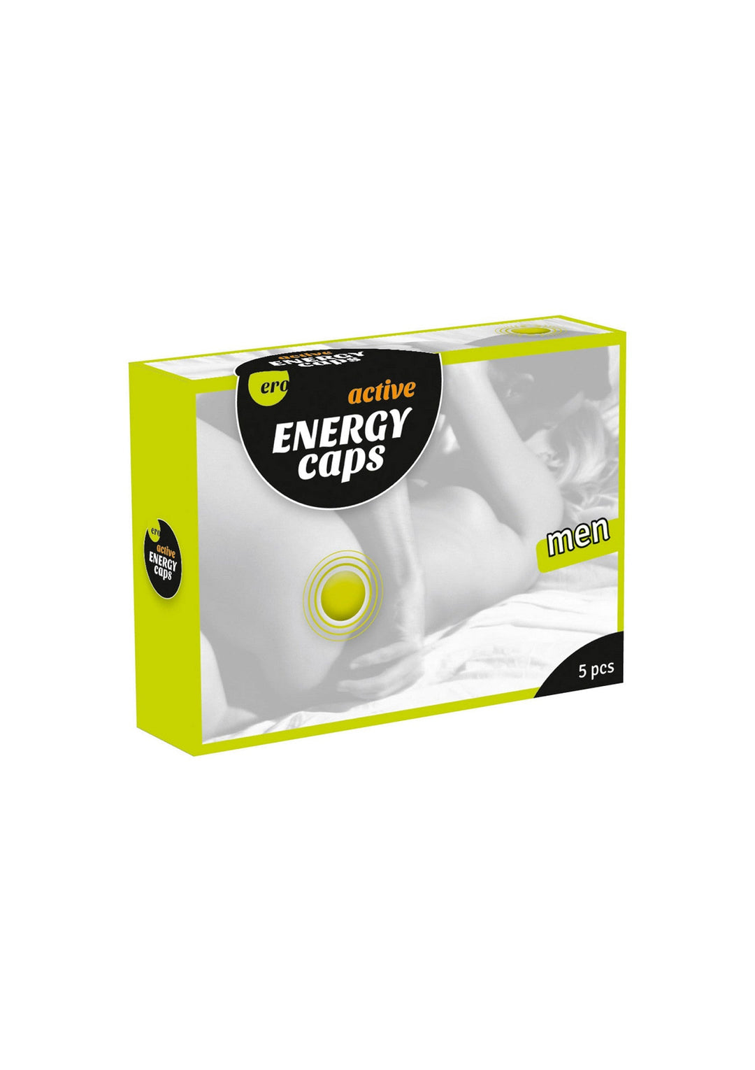 HOT Active Energy Caps Men 5 pcs | Voor hem - Stimulerende Middelen - HOT | SIN&LACE