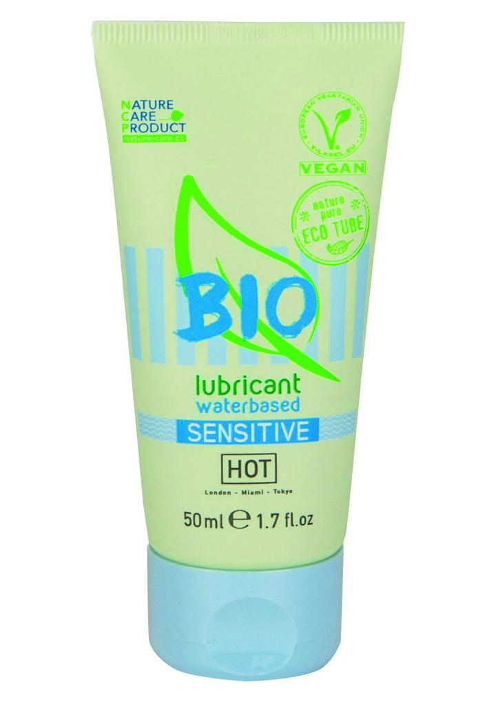 HOT Bio Glijmiddel Sensitive Waterbasis 50 ml | Glijmiddel - HOT | SIN&LACE