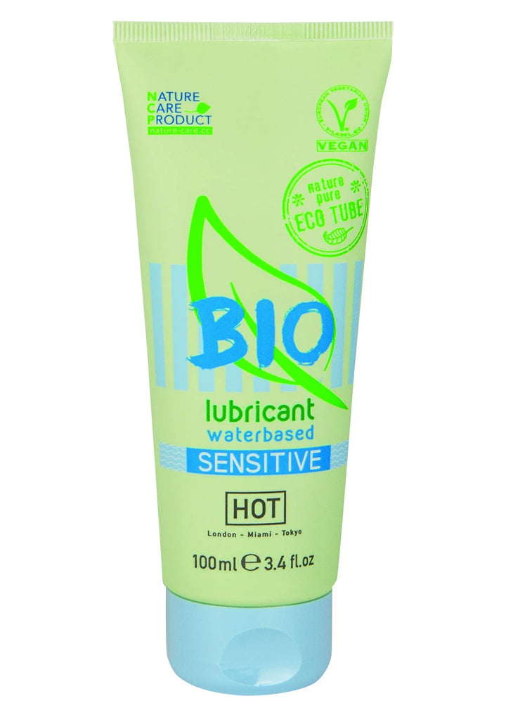 HOT Bio Glijmiddel Sensitive Waterbasis 100 ml | Glijmiddel - HOT | SIN&LACE