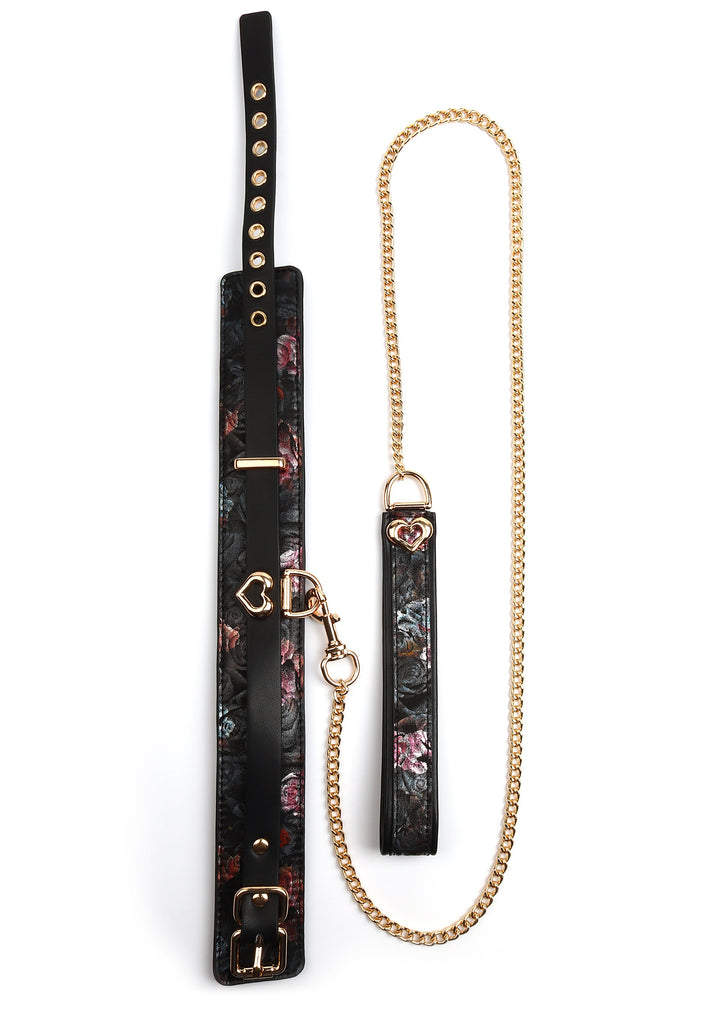 Floral Jacquard Collar & Leash