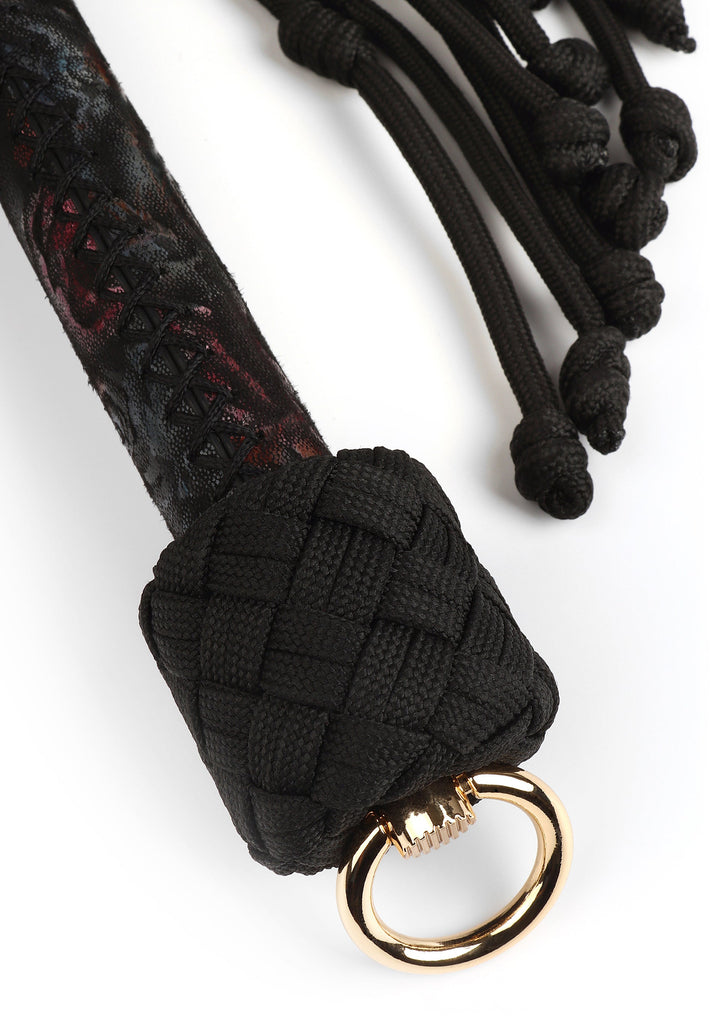 Floral Jacquard Bloom Bud Flogger