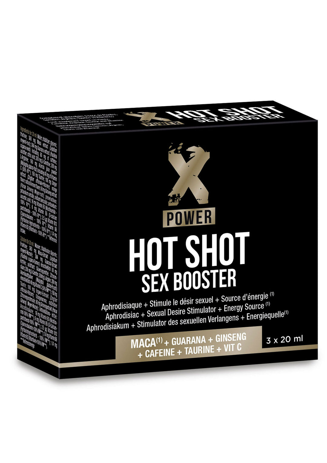 Labophyto Hot Shot Sex Booster 3 shots | Voor hem - Lustopwekkers - Labophyto | SIN&LACE