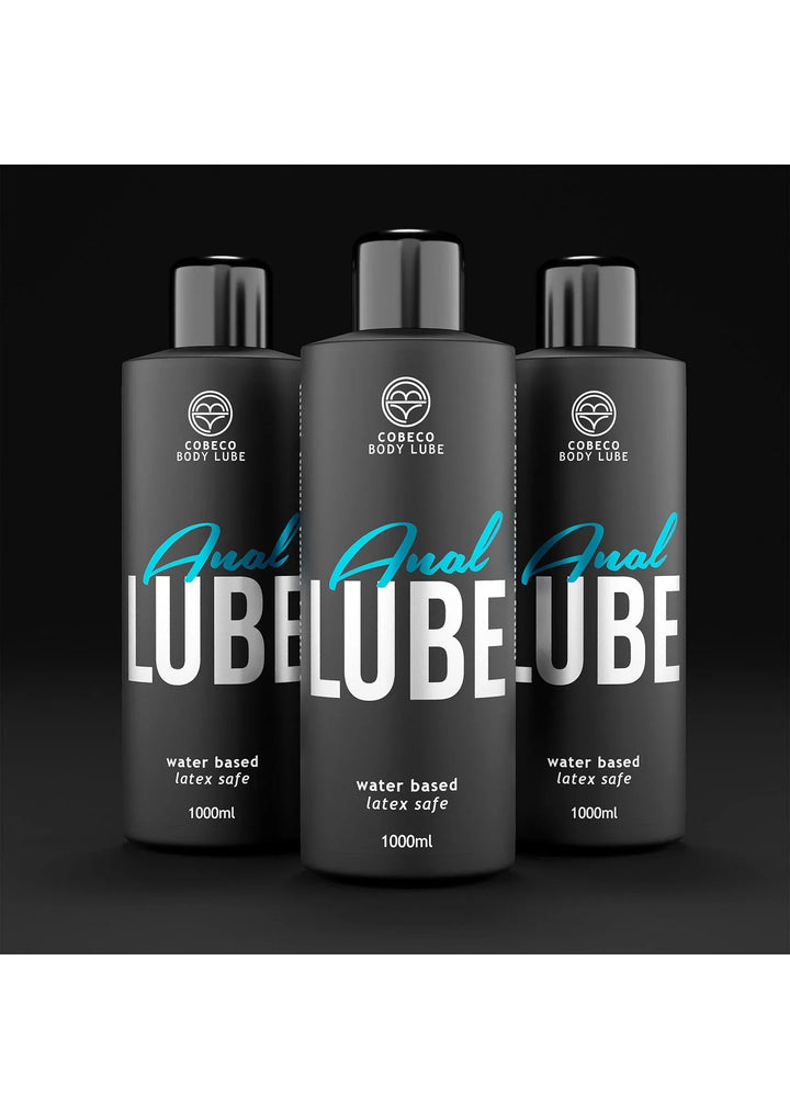 Cobeco Anaal Glijmiddel Waterbasis 1000 ml | Anaal glijmiddel - Cobeco | SIN&LACE