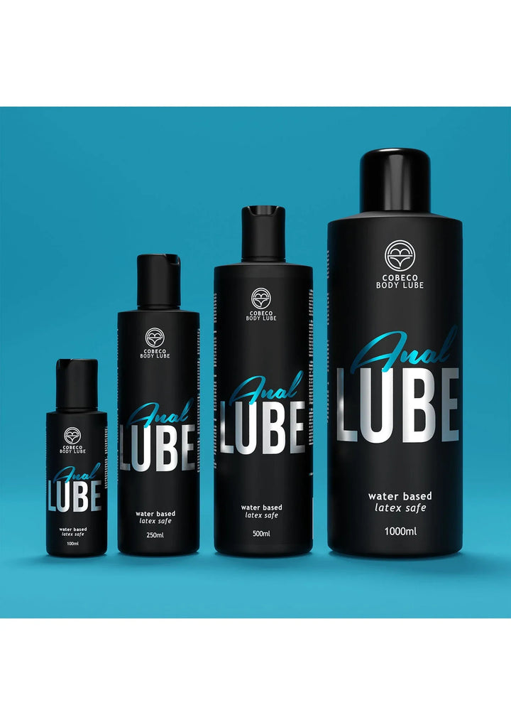 Cobeco Anaal Glijmiddel Waterbasis 1000 ml | Anaal glijmiddel - Cobeco | SIN&LACE