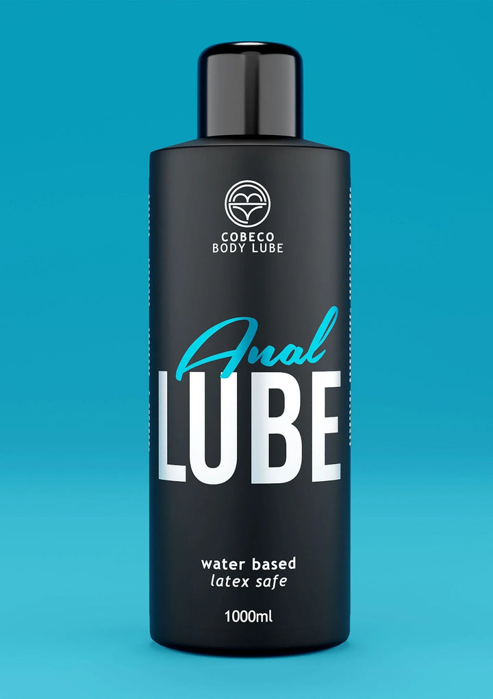 Cobeco Anaal Glijmiddel Waterbasis 1000 ml | Anaal glijmiddel - Cobeco | SIN&LACE