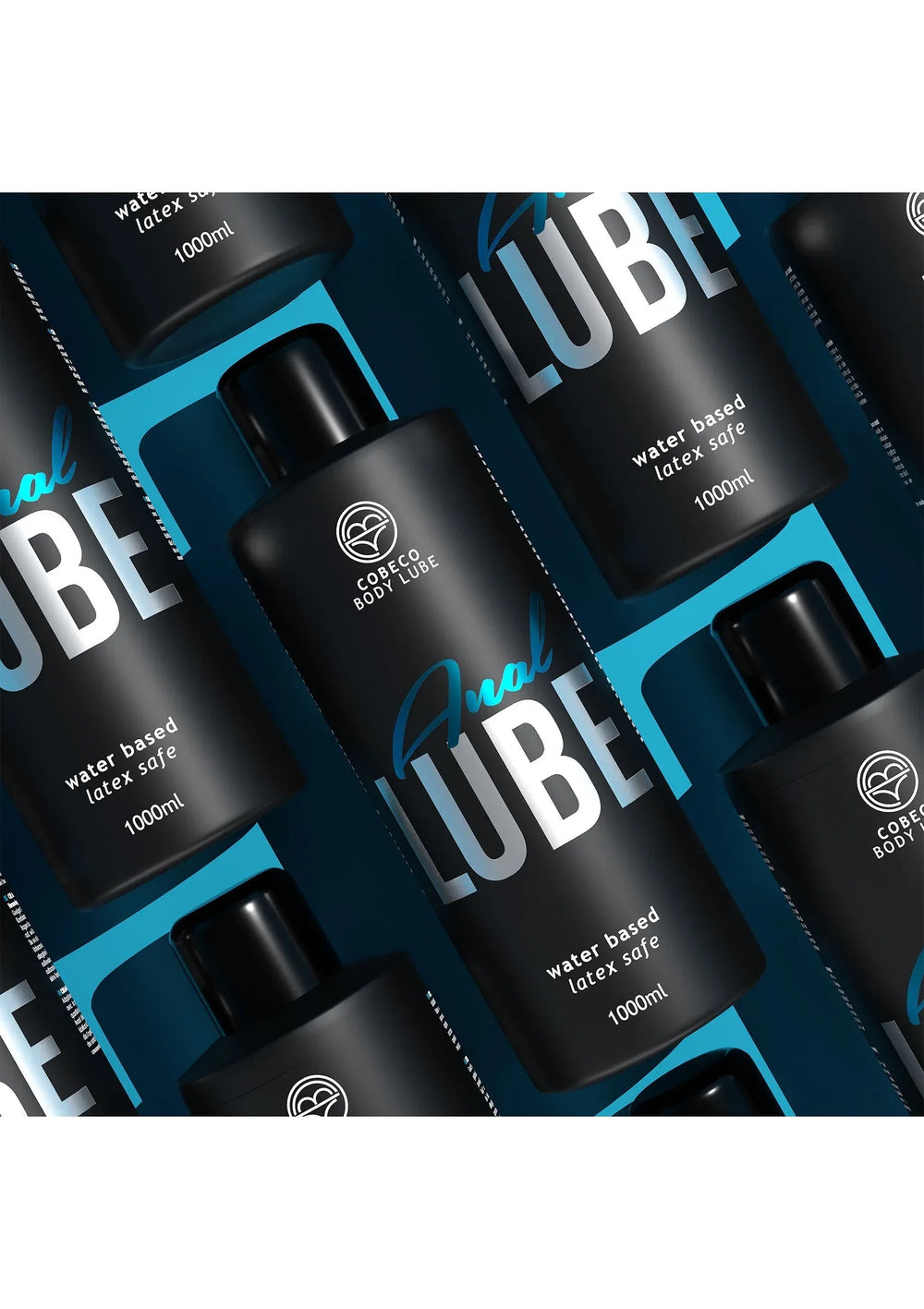 Cobeco Anaal Glijmiddel Waterbasis 1000 ml | Anaal glijmiddel - Cobeco | SIN&LACE