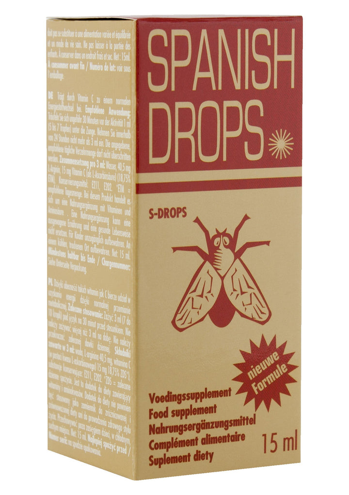 Cobeco Spanish Fly Druppels Gold 15 ml | Voor hem - Lustopwekkers - Cobeco | SIN&LACE
