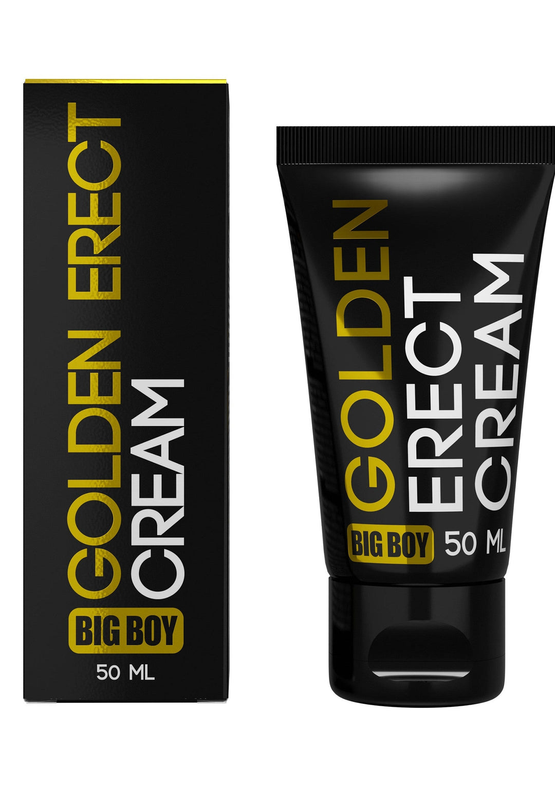Cobeco Big Boy Golden Erect Cream 50 ml | Voor hem - Erectiemiddelen - Cobeco | SIN&LACE
