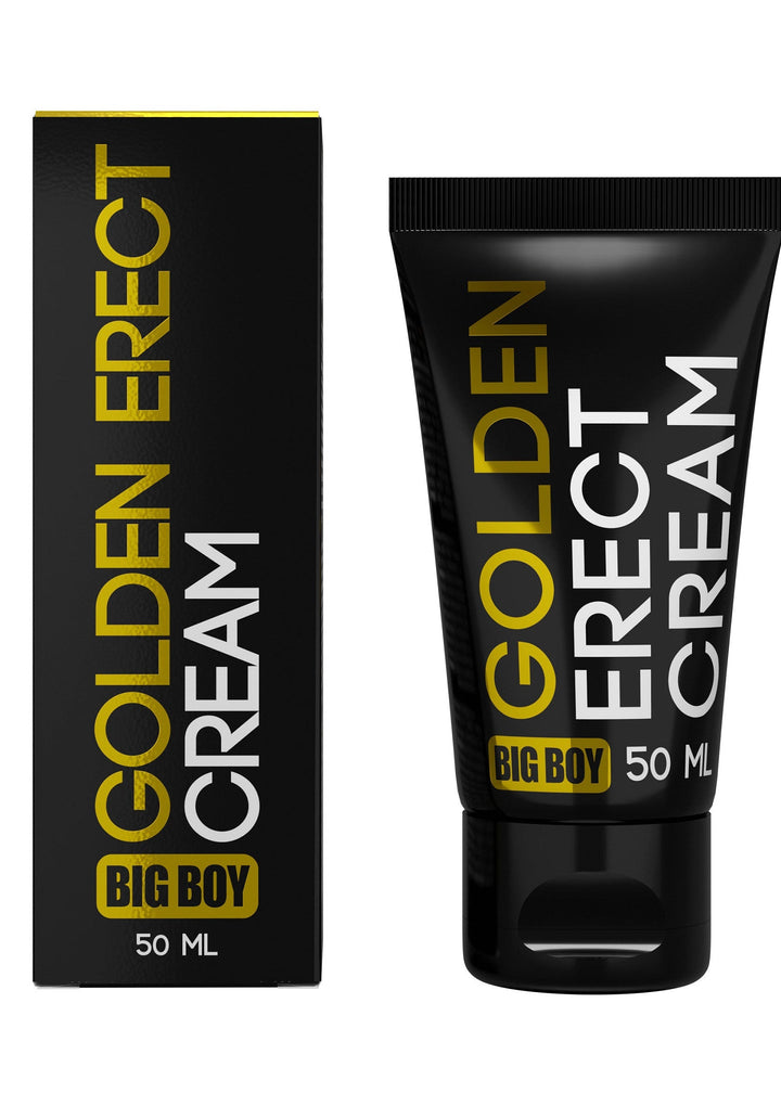 Cobeco Big Boy Golden Erect Cream 50 ml | Voor hem - Erectiemiddelen - Cobeco | SIN&LACE
