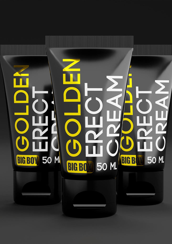 Cobeco Big Boy Golden Erect Cream 50 ml | Voor hem - Erectiemiddelen - Cobeco | SIN&LACE