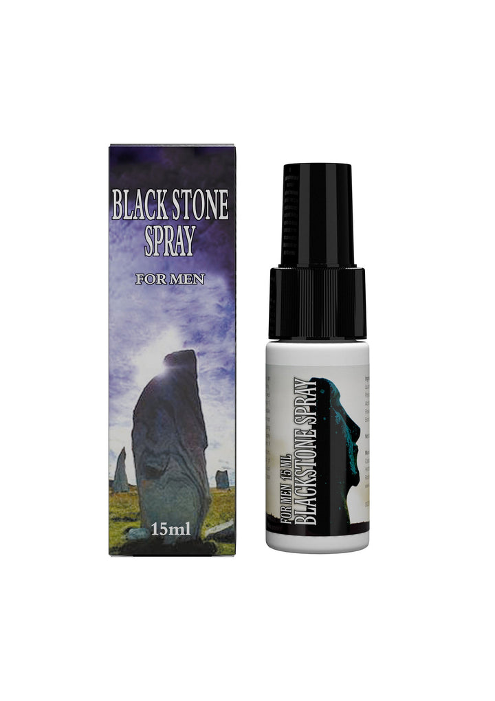 Cobeco Zwart Stone Delay Spray 15 ml | Voor hem - Klaarkomen uitstellen - Cobeco | SIN&LACE