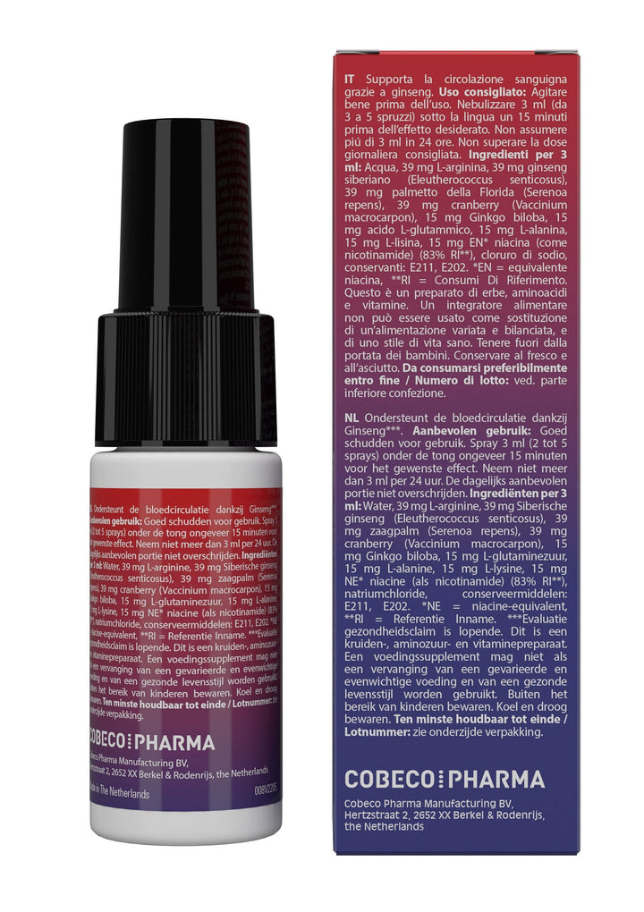 Cobeco Erect Direct Spray 15 ml | Voor hem - Erectiemiddelen - Cobeco | SIN&LACE