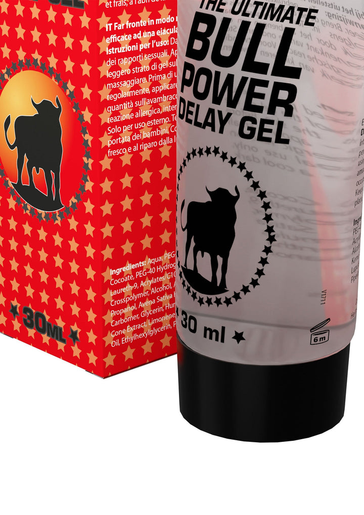 Cobeco Bull Power Delay Gel West 30 ml | Voor hem - Klaarkomen uitstellen - Cobeco | SIN&LACE