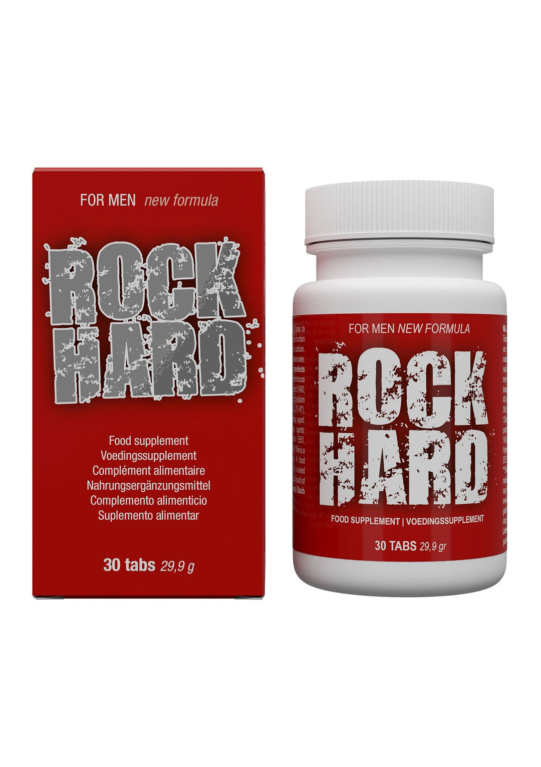 Cobeco Rock Hard Pillen 30 pcs | Voor hem - Erectiemiddelen - Cobeco | SIN&LACE