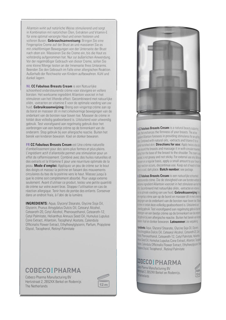Cobeco CC Fabulous Breasts Cream 60 ml | Voor haar - Lichaamsverzorging - Cobeco | SIN&LACE