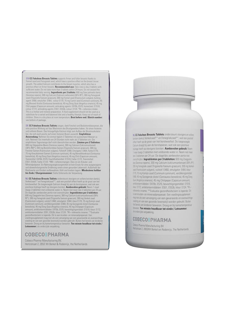 Cobeco CC Fabulous Borstversteviging 90 pcs | Voor haar - Lichaamsverzorging - Cobeco | SIN&LACE