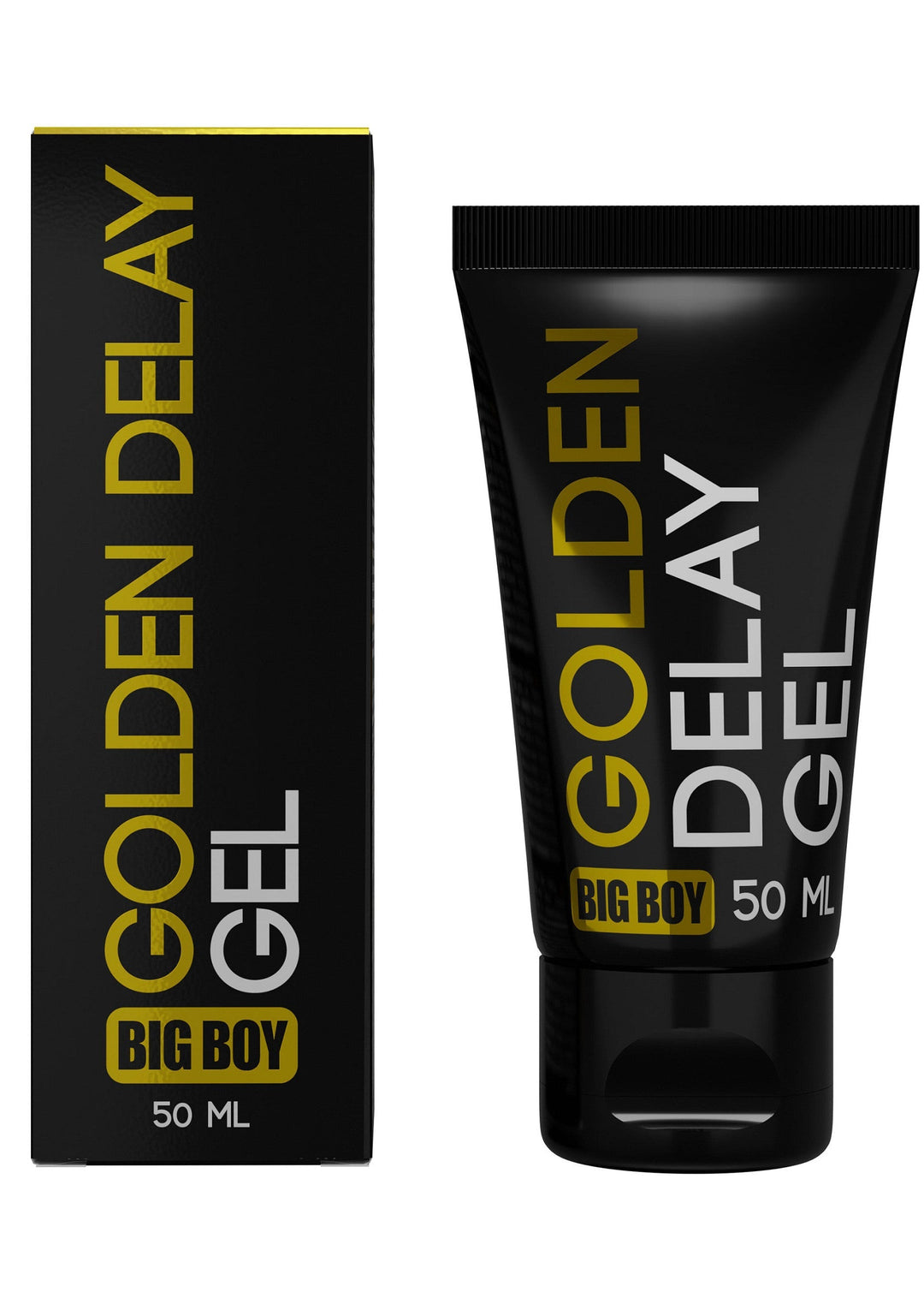 Cobeco Big Boy Golden Delay Gel 50 ml | Voor hem - Klaarkomen uitstellen - Cobeco | SIN&LACE