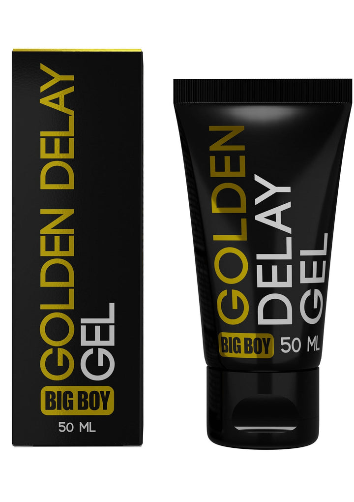 Cobeco Big Boy Golden Delay Gel 50 ml | Voor hem - Klaarkomen uitstellen - Cobeco | SIN&LACE