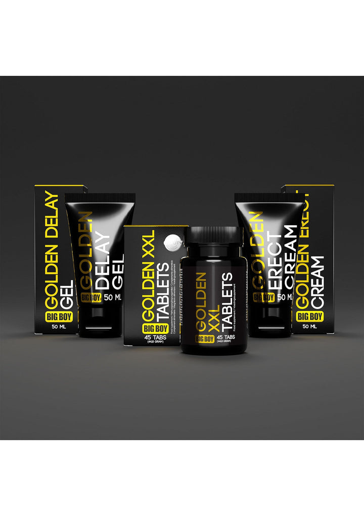 Cobeco Big Boy Golden Delay Gel 50 ml | Voor hem - Klaarkomen uitstellen - Cobeco | SIN&LACE