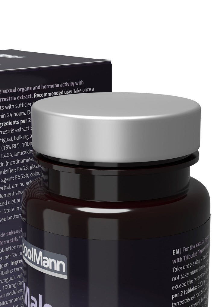 Cobeco CoolMann Libido Verhogende Pillen 60 pcs | Voor hem - Stimulerende Middelen - Cobeco | SIN&LACE