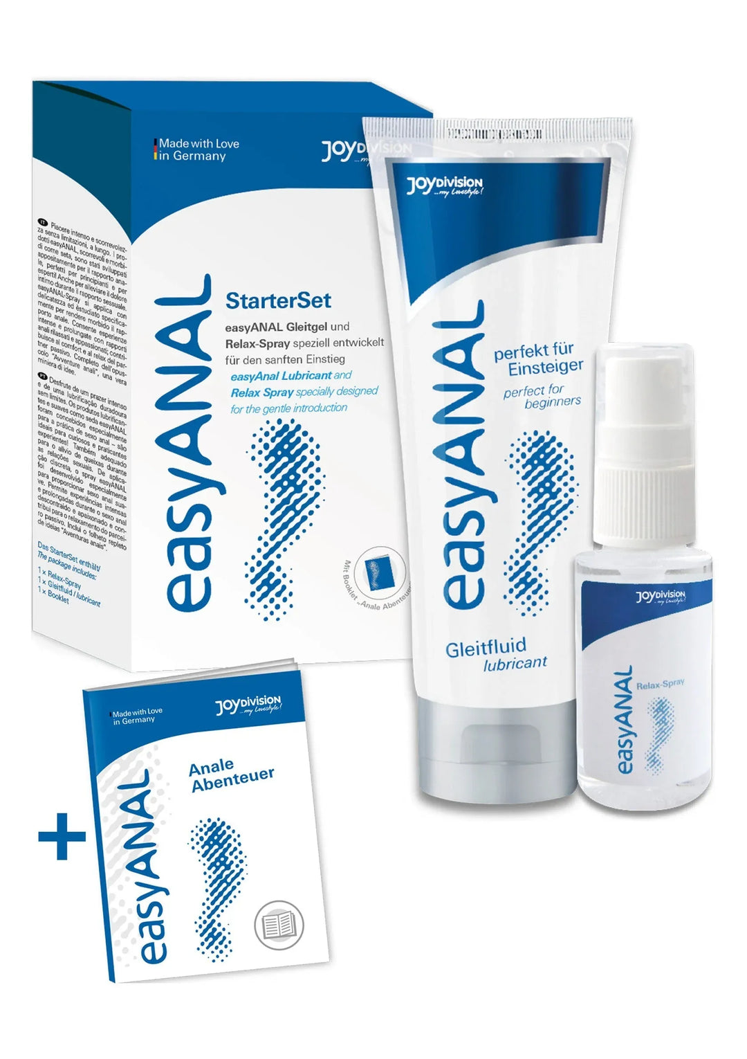Joy Division Easy Anaal Bundle Glijmiddel & Spray | Anaal glijmiddel - Joy Division | SIN&LACE